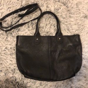 American Eagle Small Soft Leather Crossbody Tote